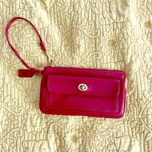 Small coach wristlet wallet